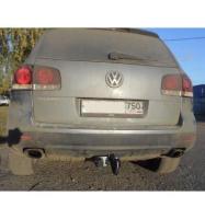 Фаркоп для Volkswagen Touareg 2006- съемный крюк на двух болтах 3500кг Автос