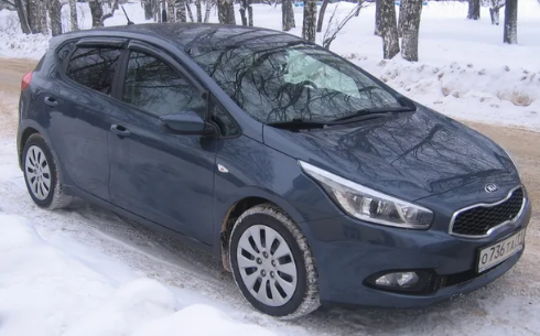 Дефлекторы окон (ветровики) Kia Ceed HB 2012- (Киа Сид) SIM